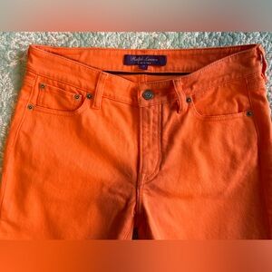 Ralph Lauren Purple Label Orange Jeans - Size 27